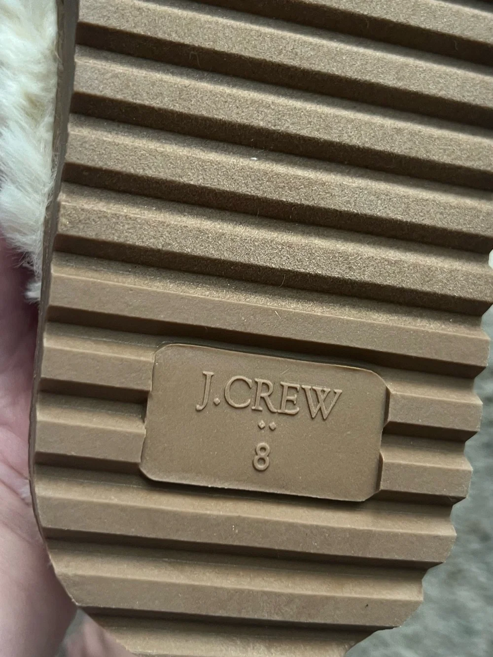 J. Crew Hot Pink Cable-Knit Faux-Fur Lined Slippers